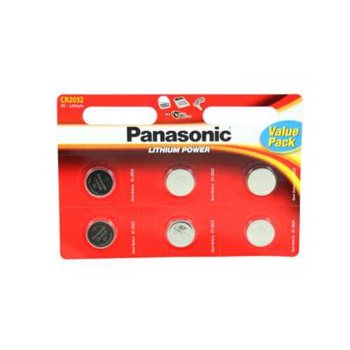 Αλκαλικές Μπαταρίες Panasonic CR2032 – 1τμχ
