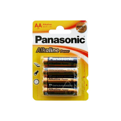 Panasonic Μπαταρίες Alkaline Power AA – 4 τεμάχια