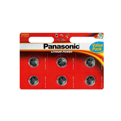 Αλκαλικές Μπαταρίες Panasonic CR2025 – 1τμχ